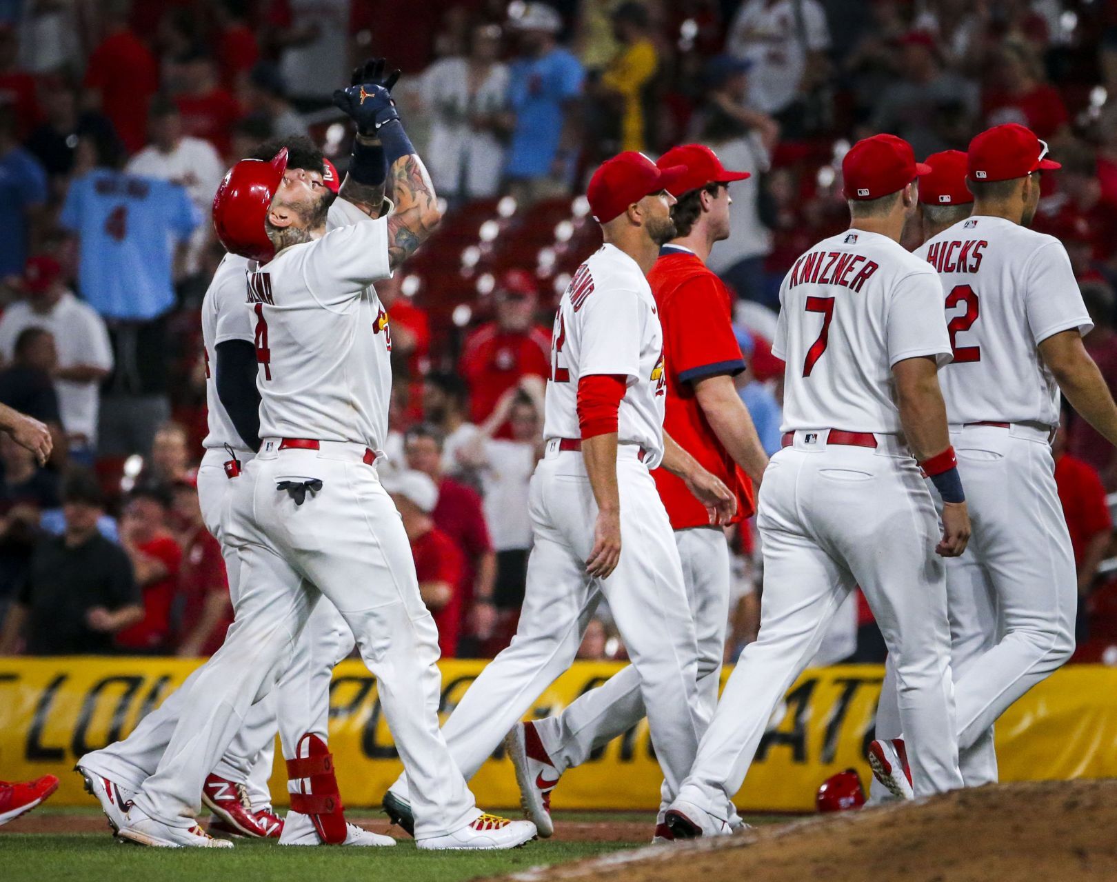 Cardinals walk it off in the tenth